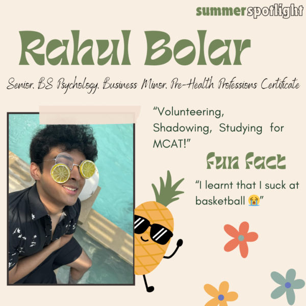 2024 Summer Rahul Bolar